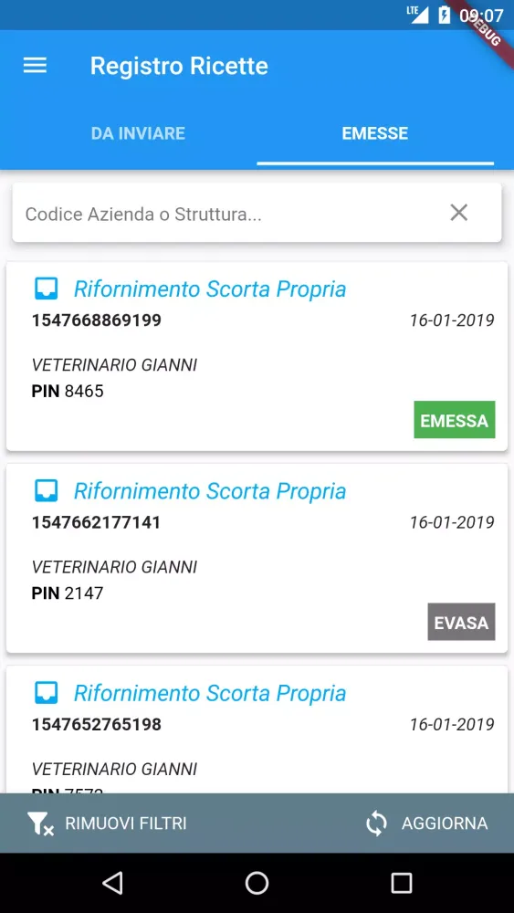 Ricetta Elettronica Vet应用截图