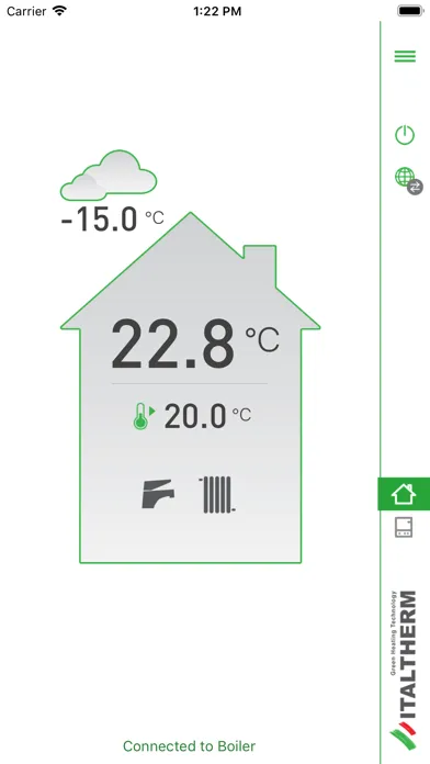 Italtherm Net APP スクリーンショット
