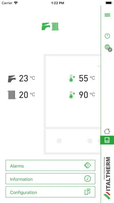 Italtherm Net APP スクリーンショット