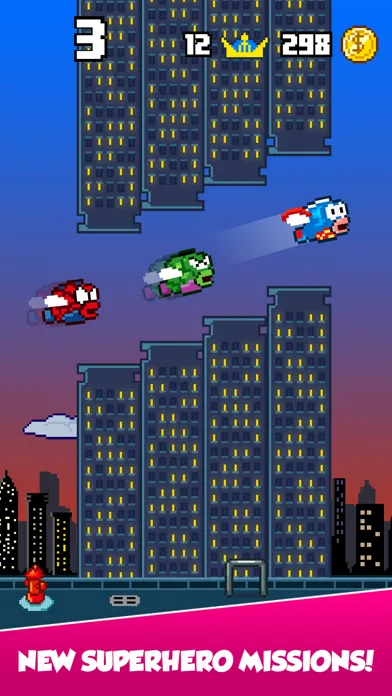 Splashy Fish - Adventure of Flappy Tiny Bird Fish Screenshots