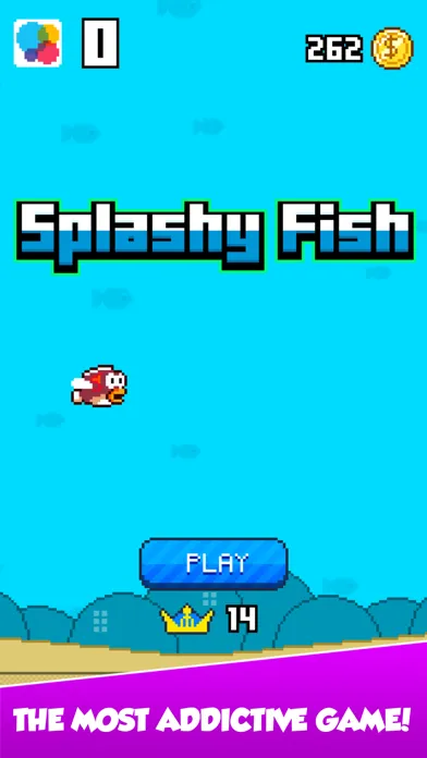 Splashy Fish - Adventure of Flappy Tiny Bird Fish Screenshots