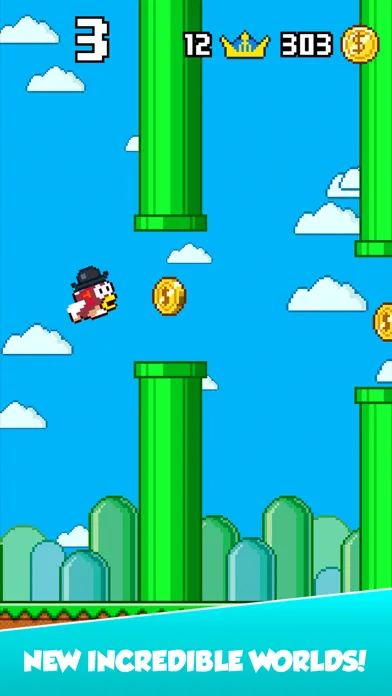Splashy Fish - Adventure of Flappy Tiny Bird Fish Screenshots