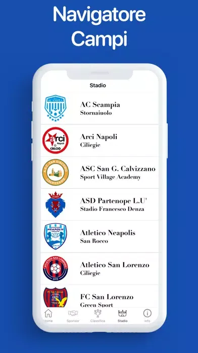 Aics Napoli Calcio स्क्रीनशॉट