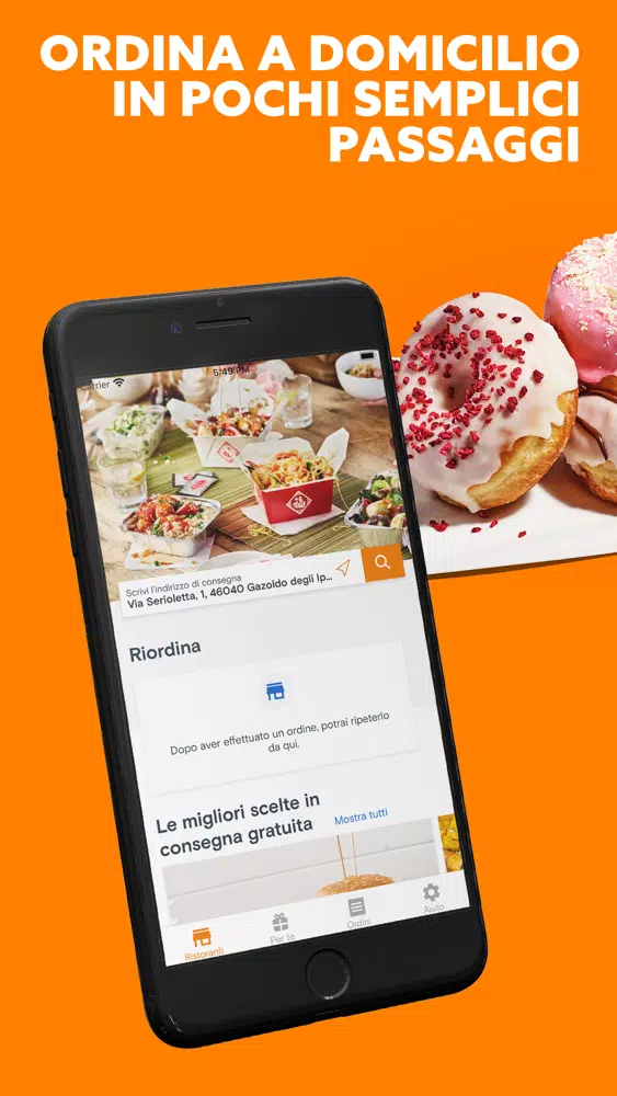 Just Eat ITA Cibo a Domicilio سکرین شاٹس