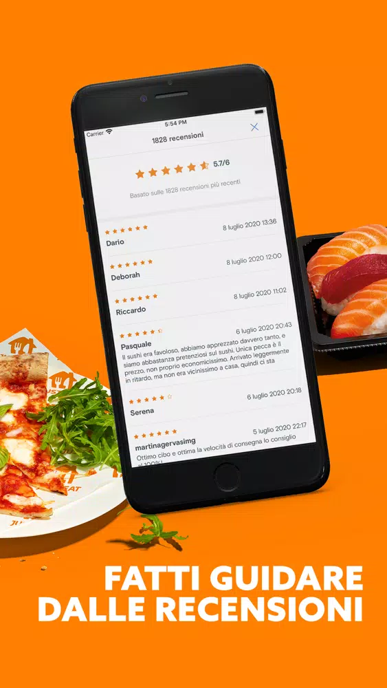 Just Eat ITA Cibo a Domicilio سکرین شاٹس