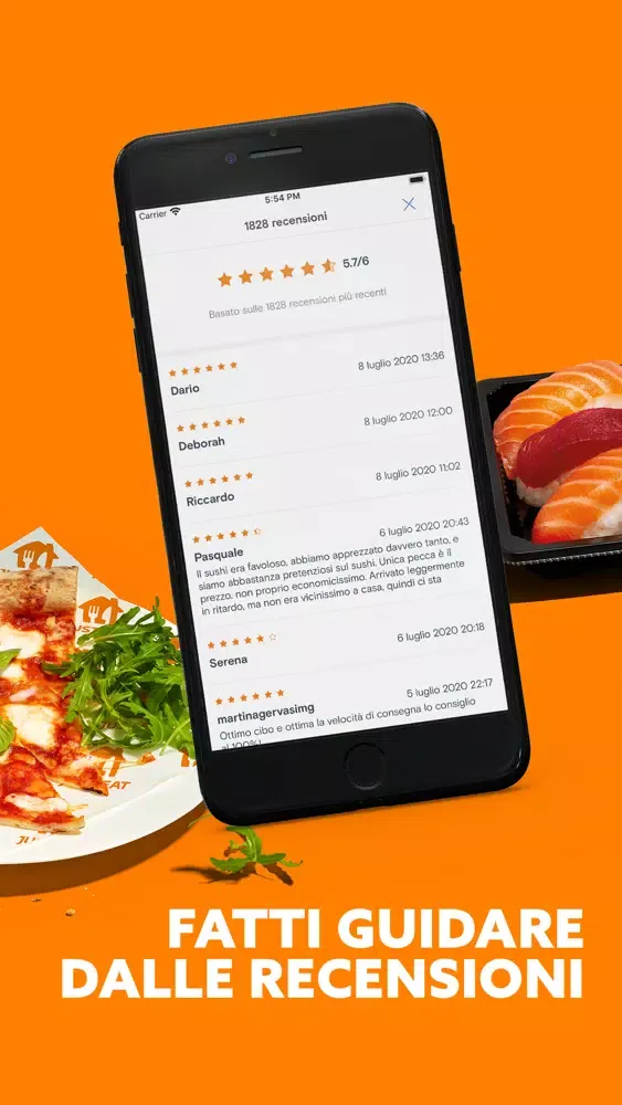 Just Eat ITA Cibo a Domicilio应用截图
