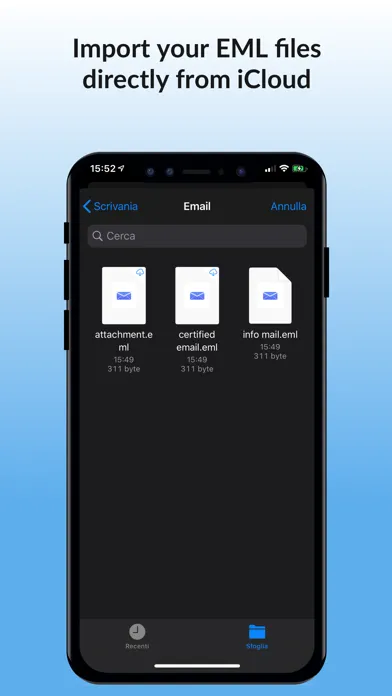 EML reader Pro EML file viewer স্ক্রিনশট