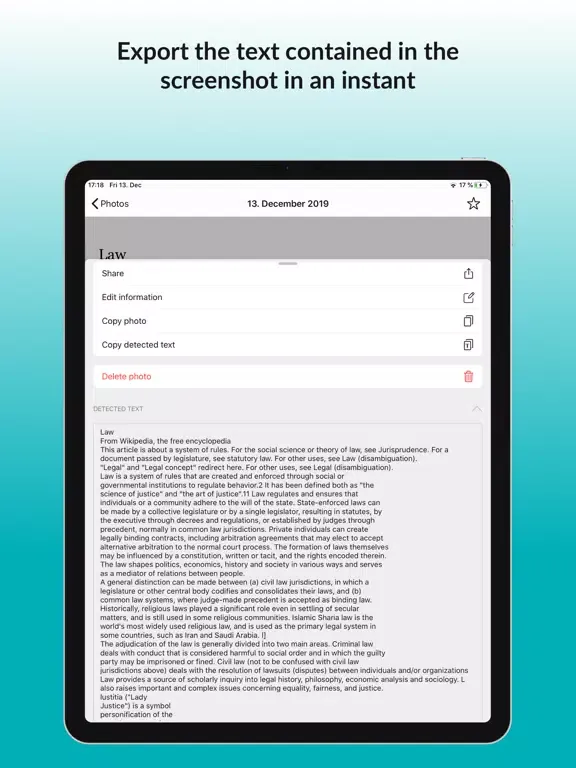 Capturas de tela do Photo Organizer and Manager iPad 