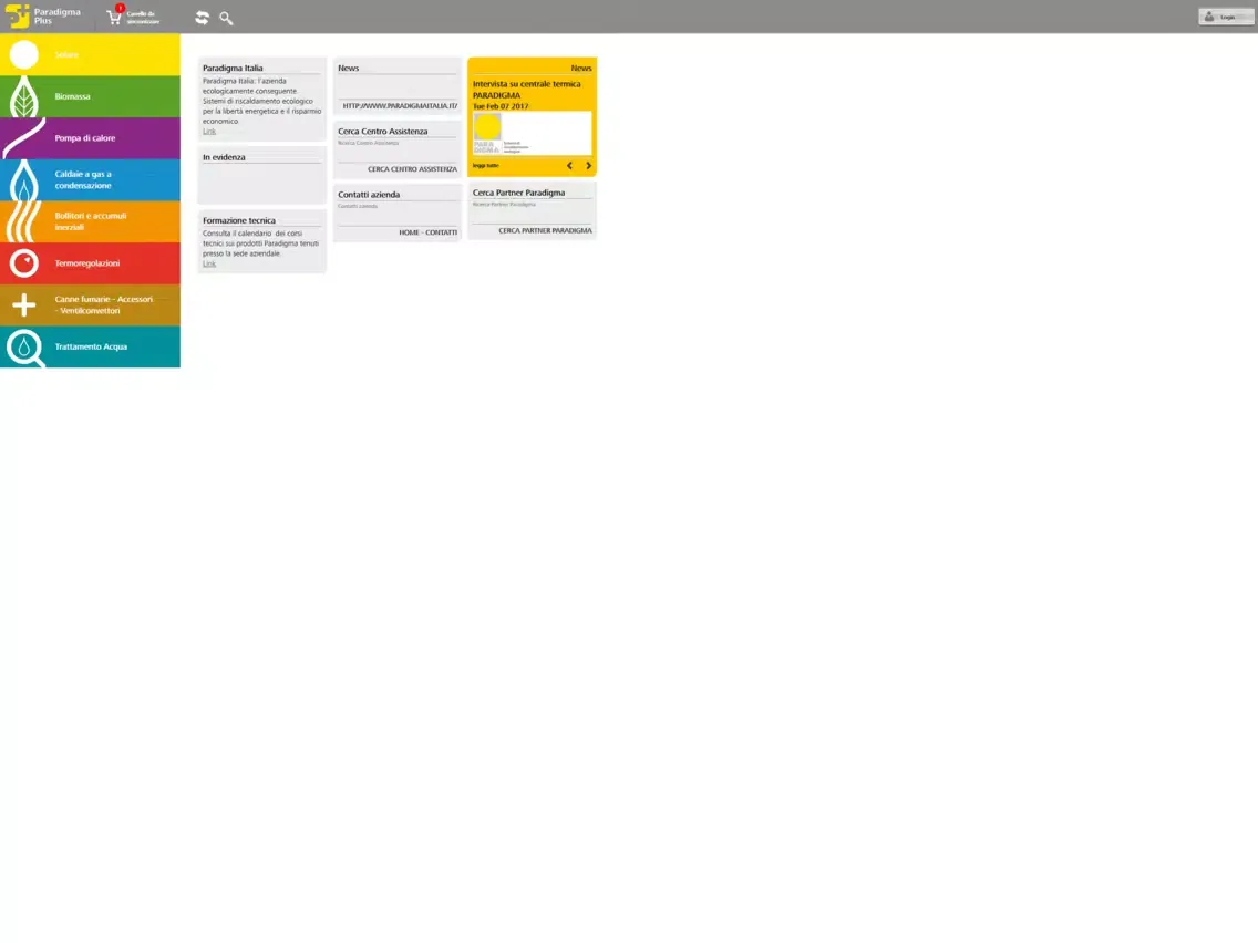 تصاویر Paradigma Plus iPad 