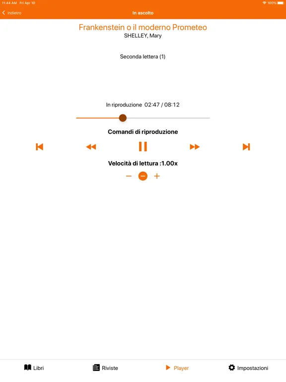 Libro Parlato CILP App iPad 应用截图