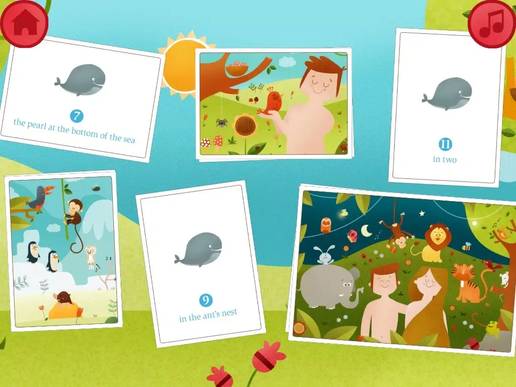 Capturas de tela do The Bible - The Creation Lite iPad 