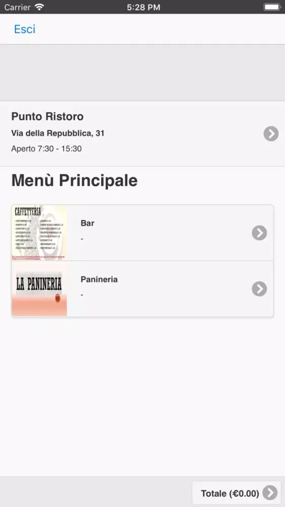 Capturas de pantalla de Punto Ristoro School