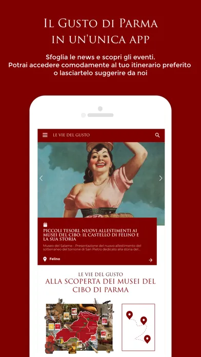 Zrzuty ekranu Le Vie del Gusto