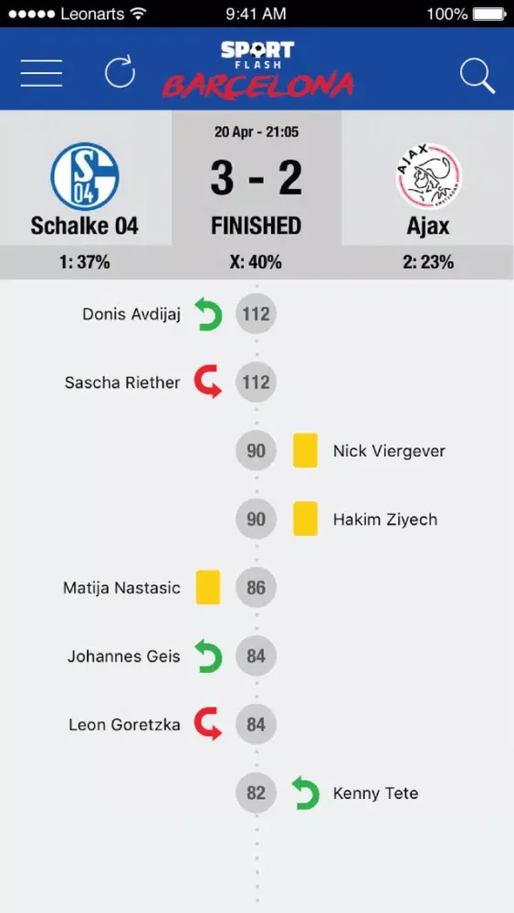 SportFlash Barcelona Screenshots