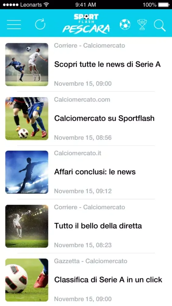 SportFlash Pescara 스크린샷
