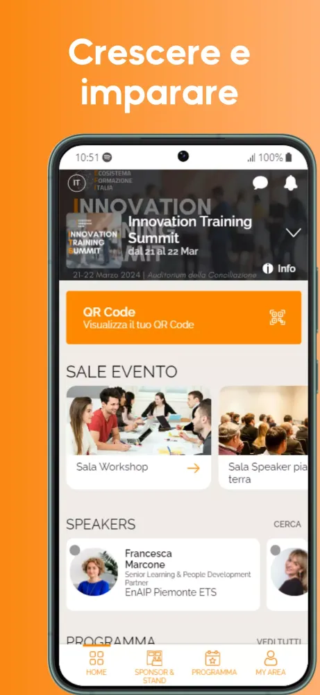 Ảnh chụp màn hình của Innovation Training Summit EFI