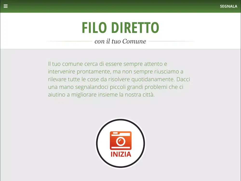 Tangkapan skrin San Casciano in Val di Pesa iPad 