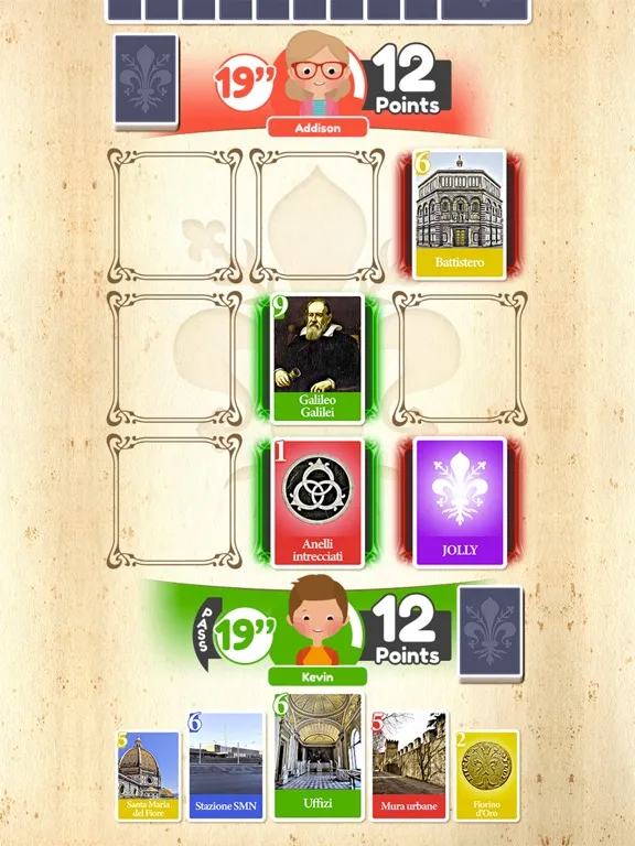 Firenze Game iPad  Screenshots