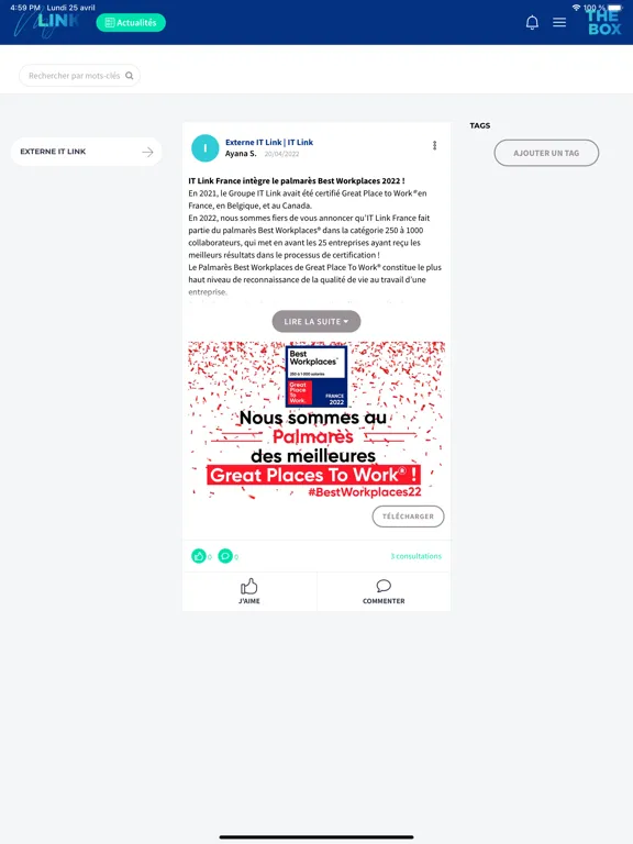 Screenshot di MyLINK by IT Link iPad 