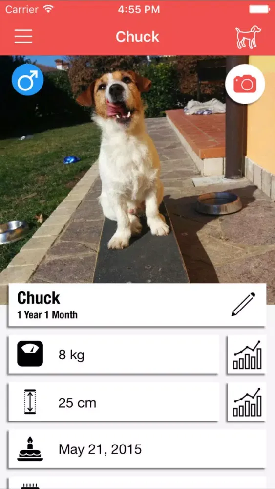 Tangkapan layar Dog Health - Take care of your puppy