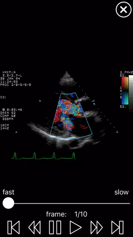 Captures d'écran de Dicom Mobile