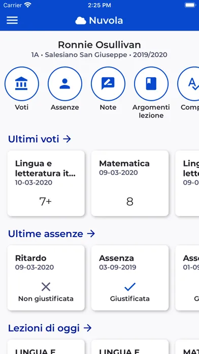 Nuvola - Tutore Studente スクリーンショット