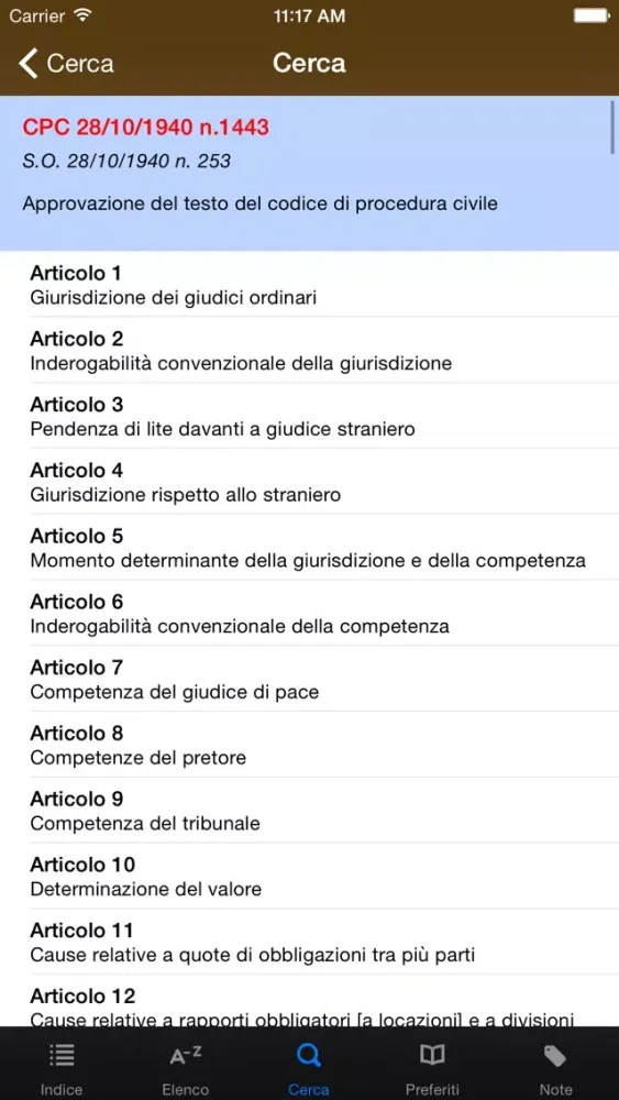 Leggi Italiane應用截圖