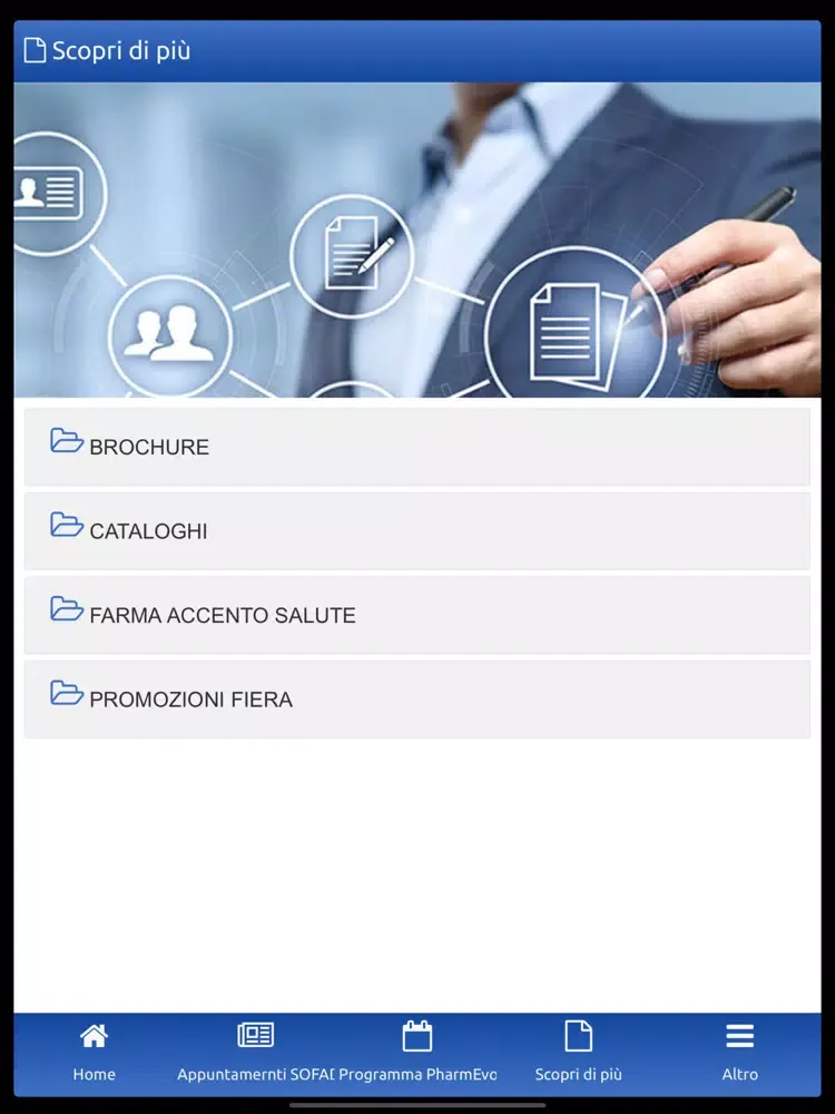 Tangkapan layar We Talk Evolution iPad 