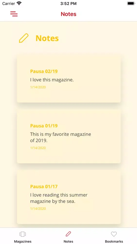 Pausa Magazine應用截圖