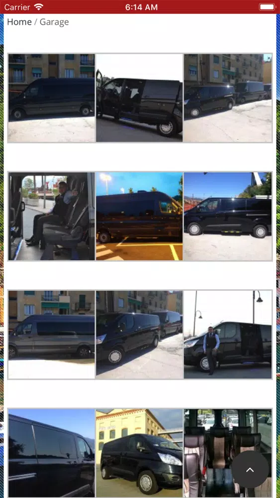 Tangkapan skrin Marcelo Viaggi Taxi Privato Ge