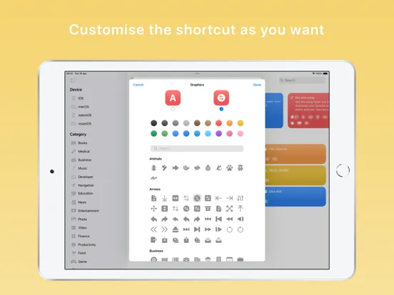 Shortcut Archive iPad  স্ক্রিনশট