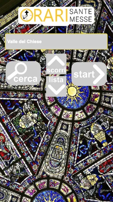 Capturas de tela do Orari Sante Messe