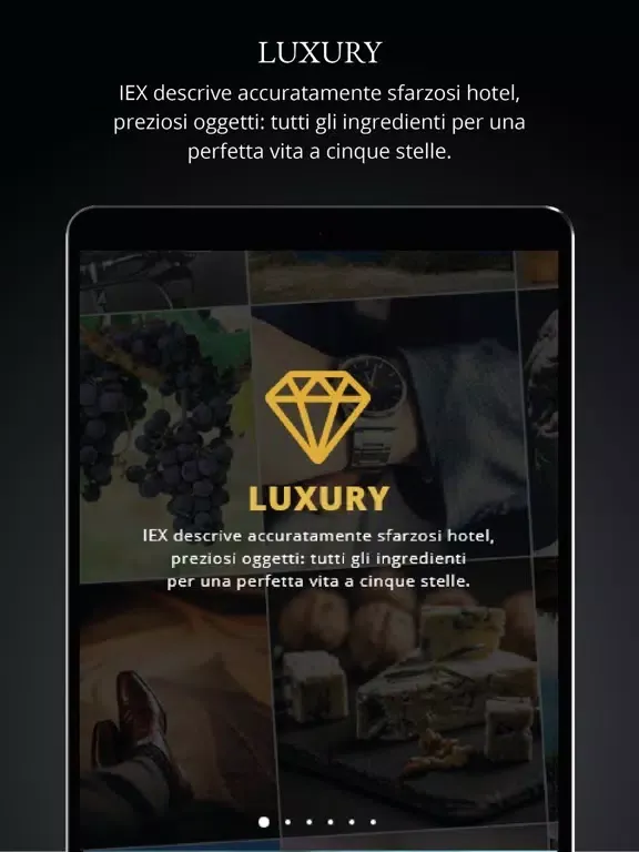 Zrzuty ekranu IEX - Italian's Excellence iPad 