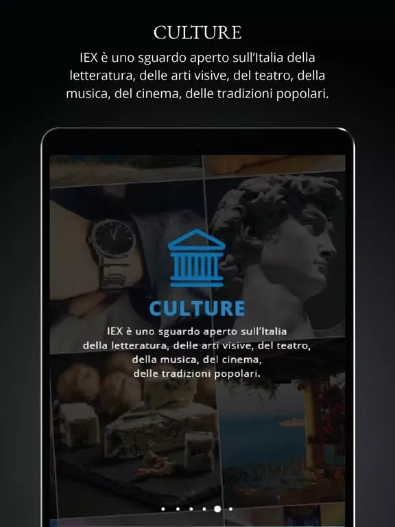 Zrzuty ekranu IEX - Italian's Excellence iPad 