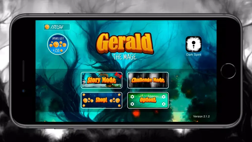 Tangkapan layar Gerald the Mage