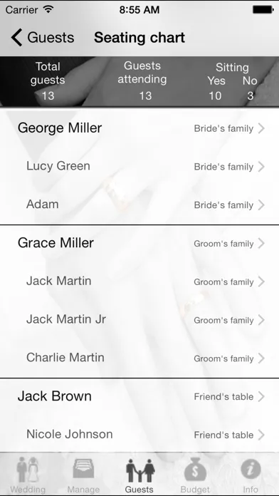 Screenshot di Wedding - Wedding Planner complete