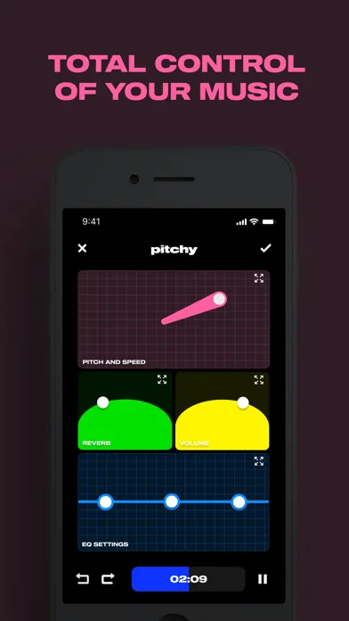 تصاویر pitchy: sped up slow down song