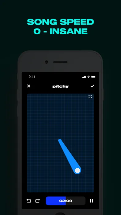 تصاویر pitchy: sped up slow down song