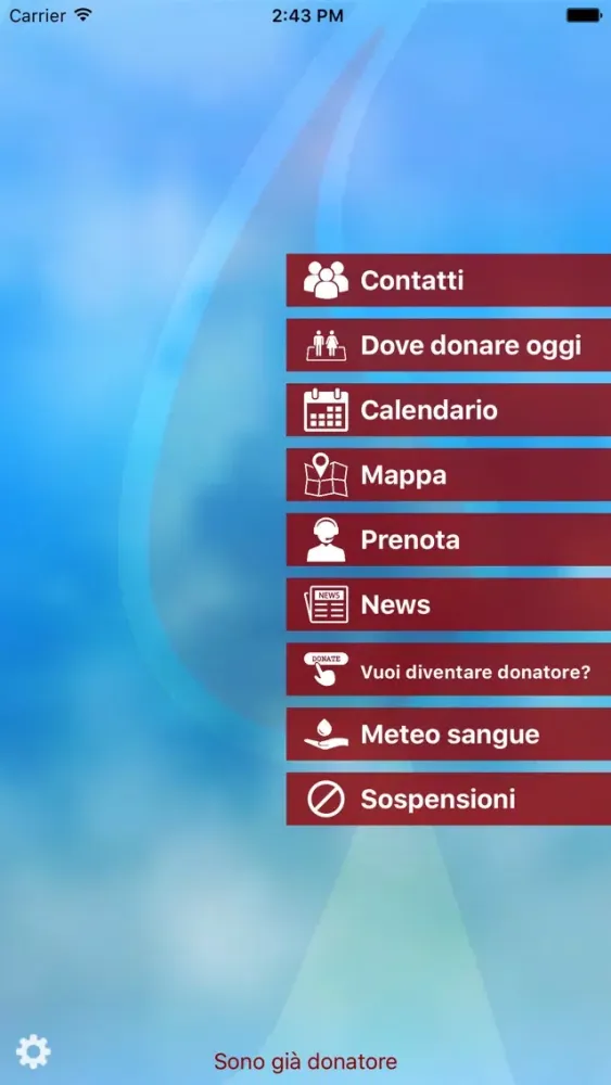 Capturas de tela do Avis Provinciale Ravenna