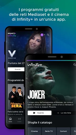 Screenshot di Mediaset Infinity TV