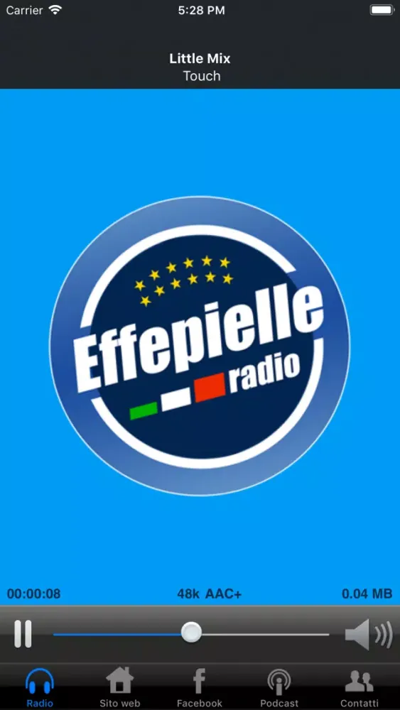 Captures d'écran de Effepielle Radio - UIL FPL
