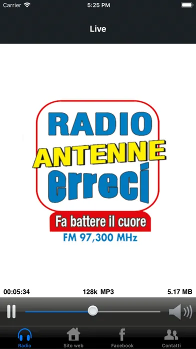 Capturas de pantalla de RADIO ANTENNE ERRECI  97.3