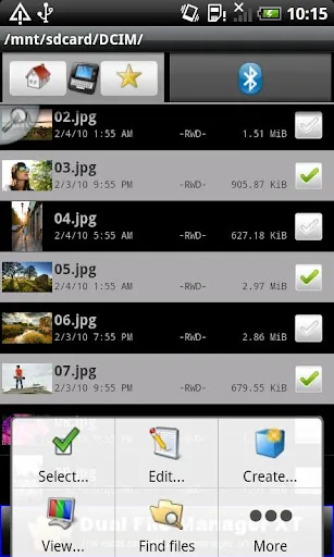 Bluetooth File Transfer 스크린샷