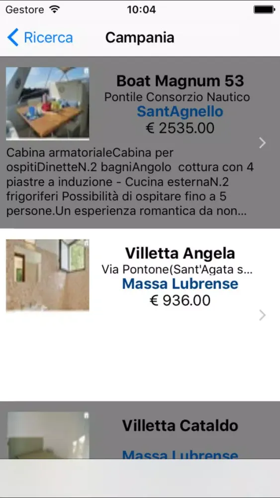 Screenshot di Accommodation by Bolportal.net