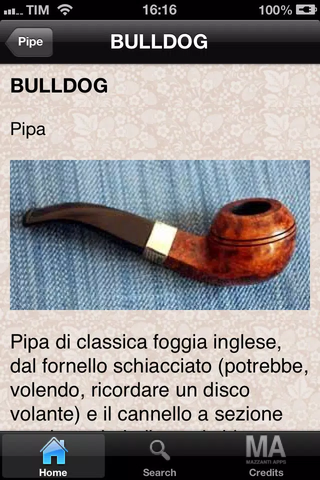ePipe Minima Enciclopedia della Pipa Screenshots