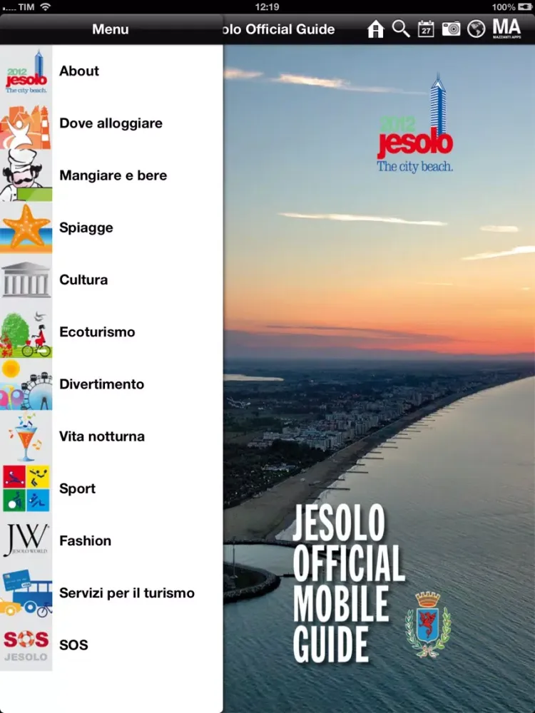 Capturas de pantalla de Jesolo Official Mobile Guide HD iPad 