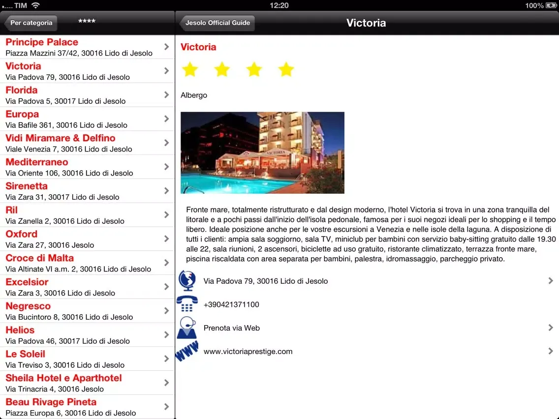Capturas de pantalla de Jesolo Official Mobile Guide HD iPad 