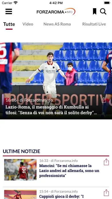 Forzaroma.info应用截图