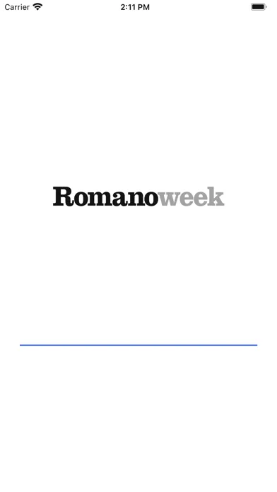 Romano week应用截图