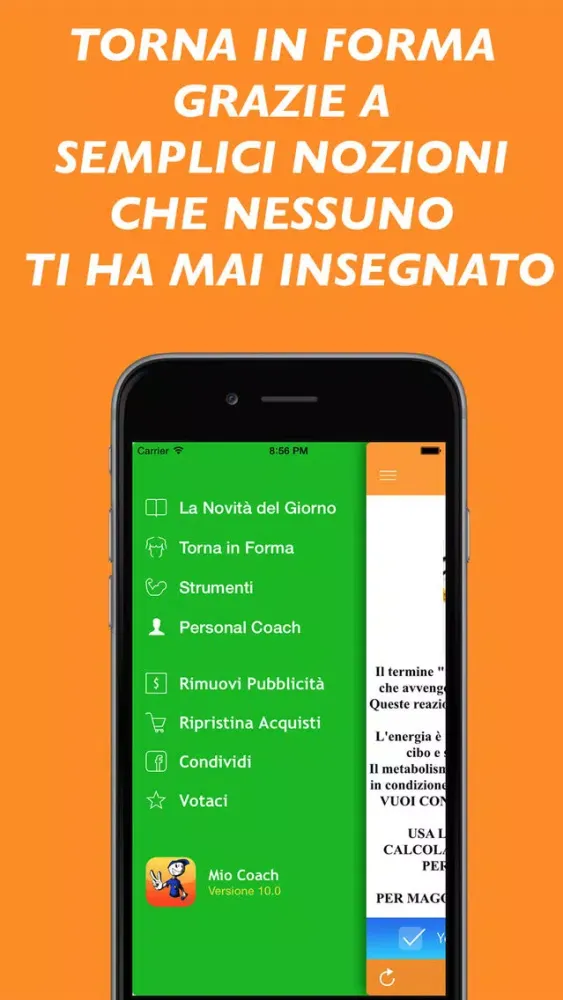 Mio Coach - Perdi Peso e Resti in Forma Screenshots